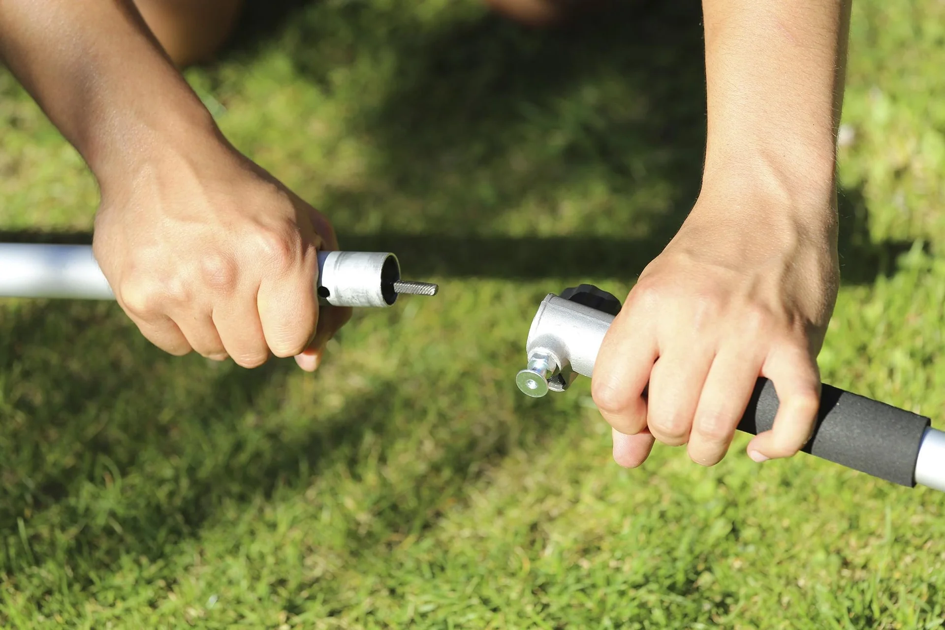 Benzin-Freischneider 4-Takt Motor GM 4T-700 Gartenmeister Gratis dazu Gesichtsschutz mit Netz - 10