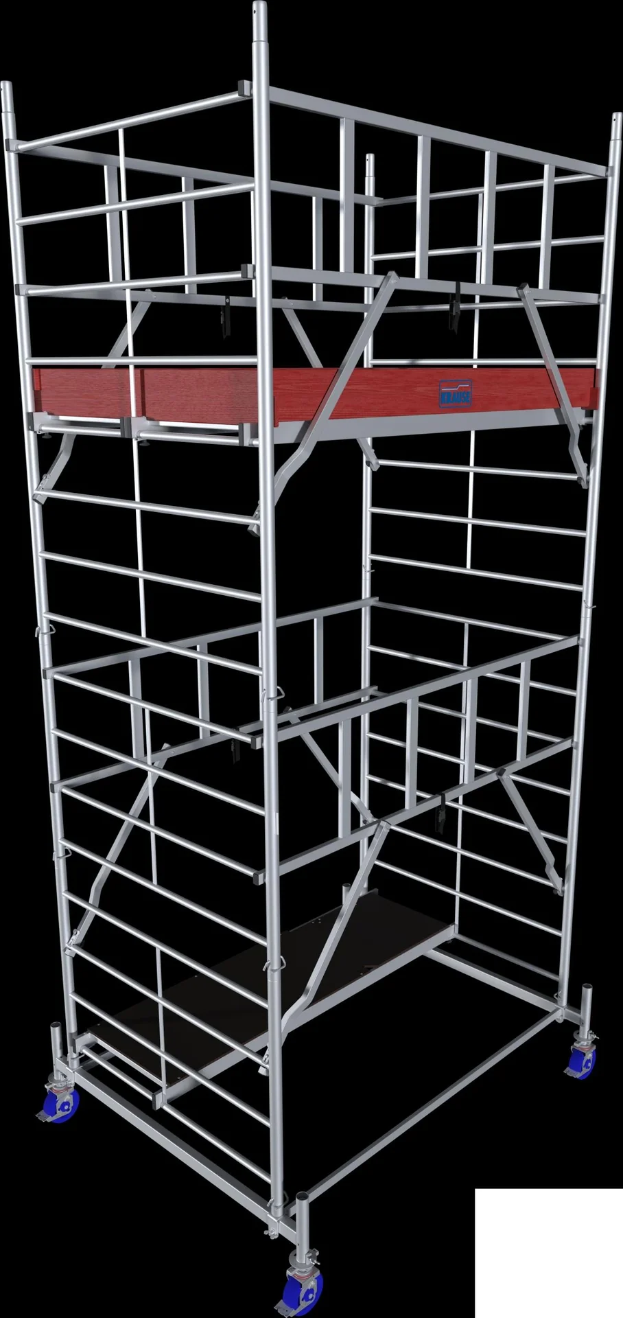 MONTO ProTec XXL Alu-Fahrgerüst Breitaufbau, Arbeitshöhe ca. 5,30 m - 2