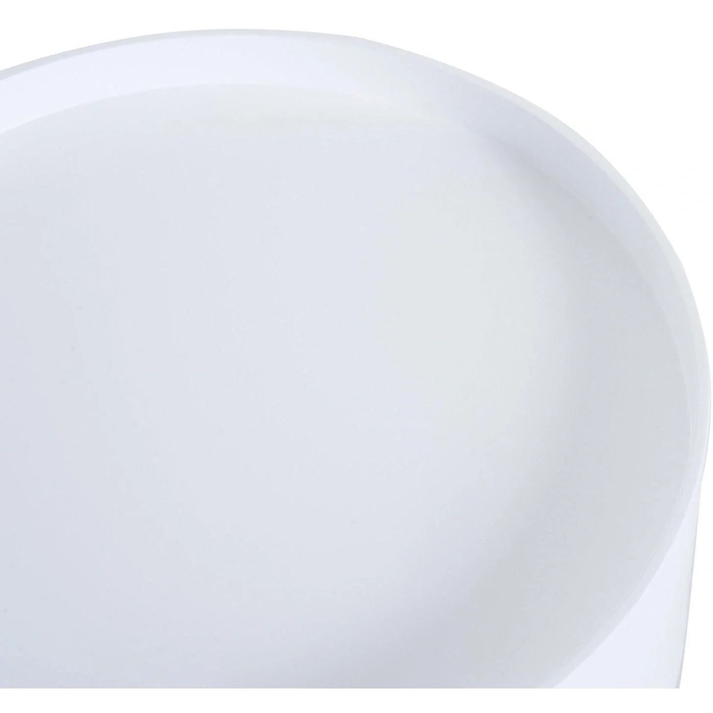 Couchtisch rund Beistelltisch mit Schublade Holz Weiß - 7