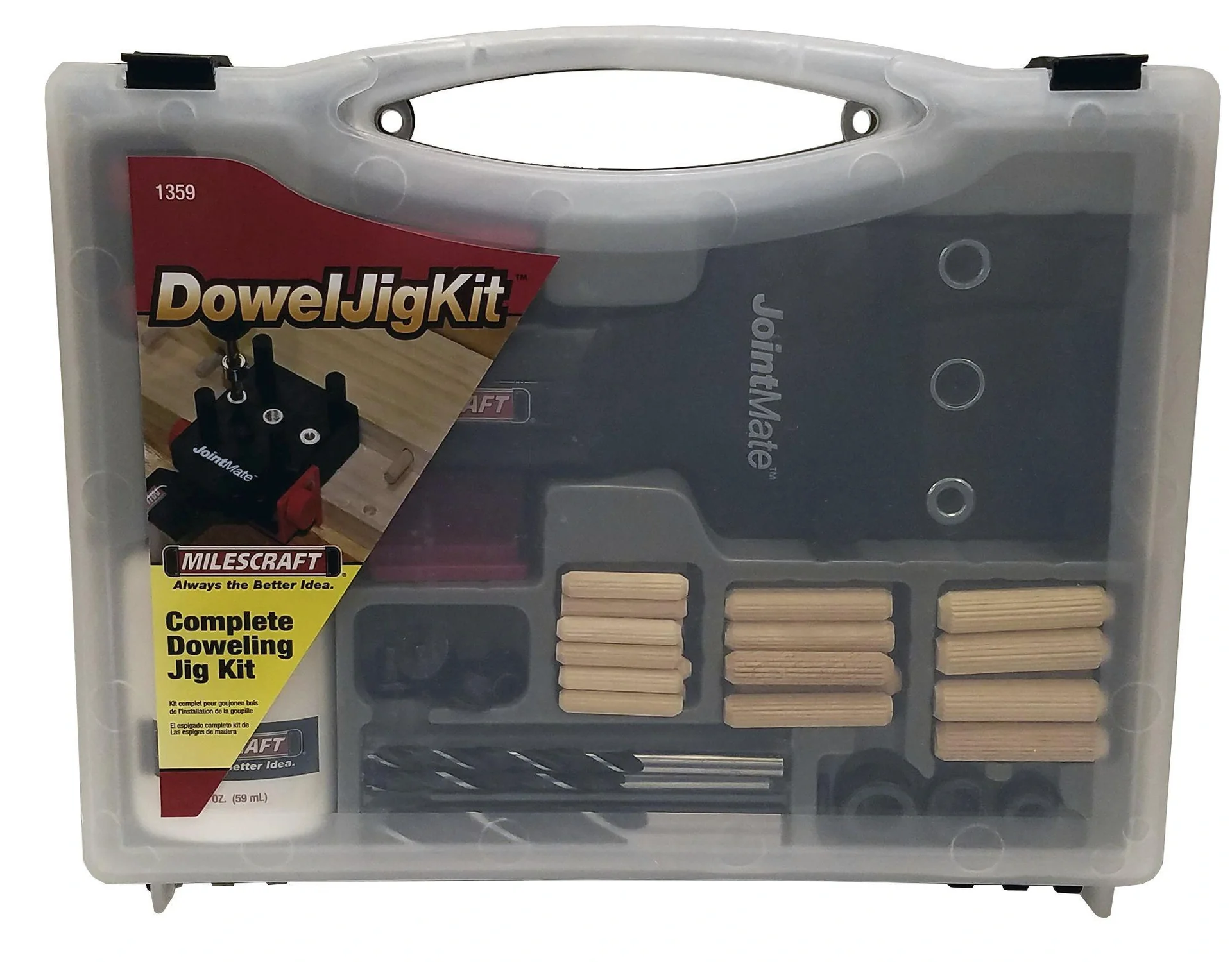 "Dowel Jig Kit" Dübel Set inkl. Dübelautomat und Zubehör - 3