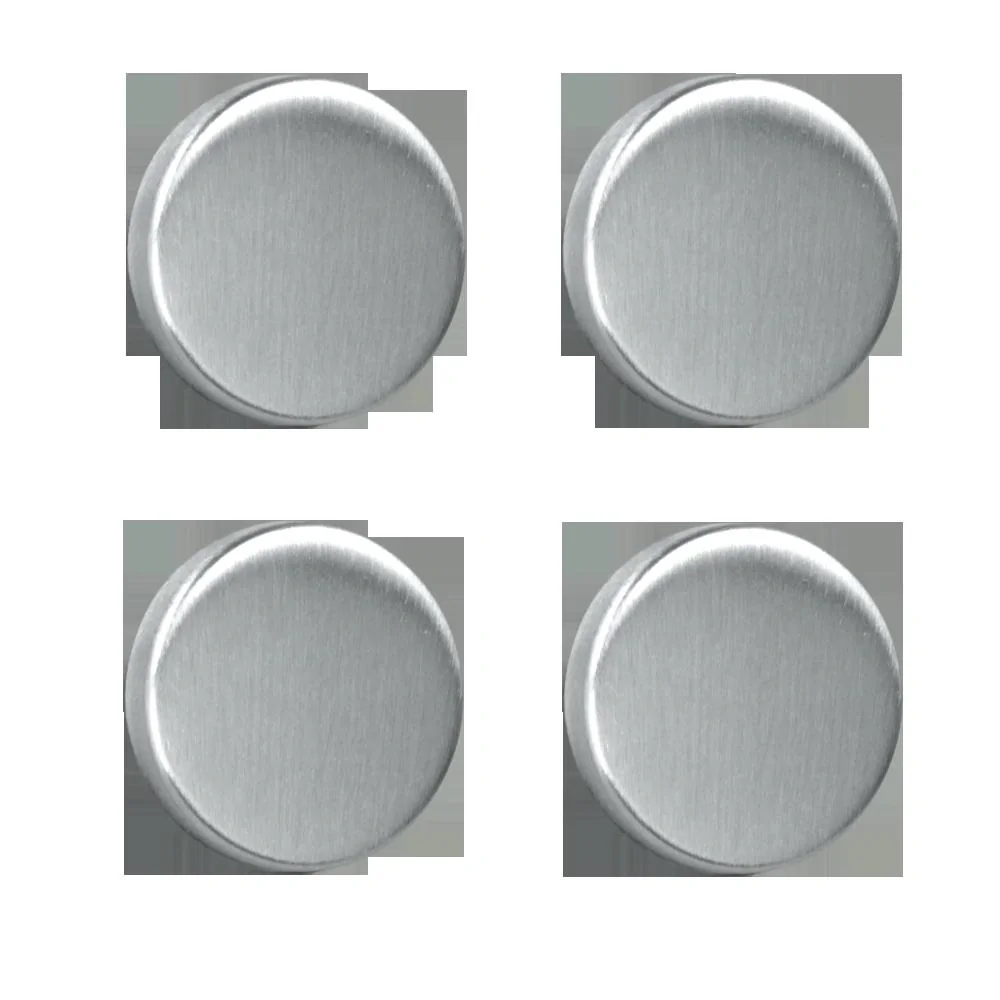 Magnete, rund, Inox, 3 cm, 4er-Set - 1