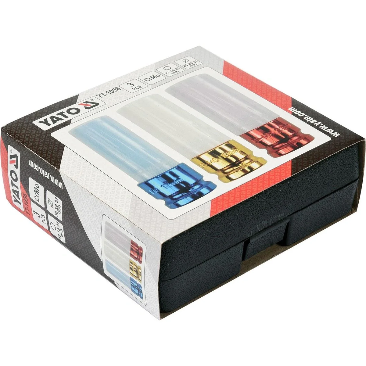 Schlagschrauber - 17,19,21mm - 3er Pack - 4