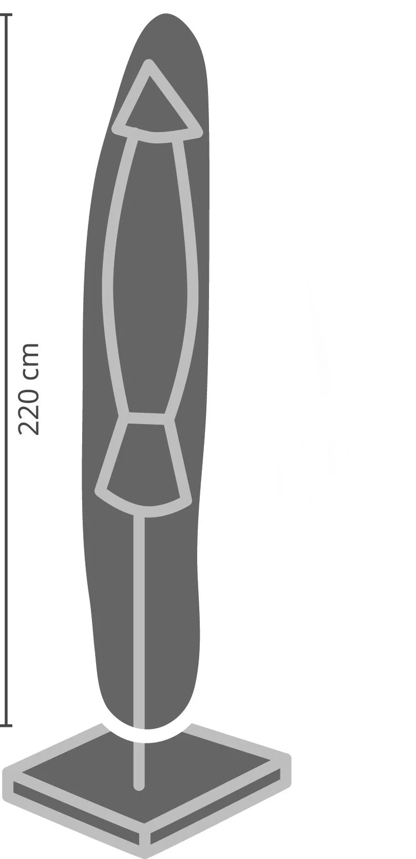 Profi-Schutzhülle für Sonnenschirme - 2