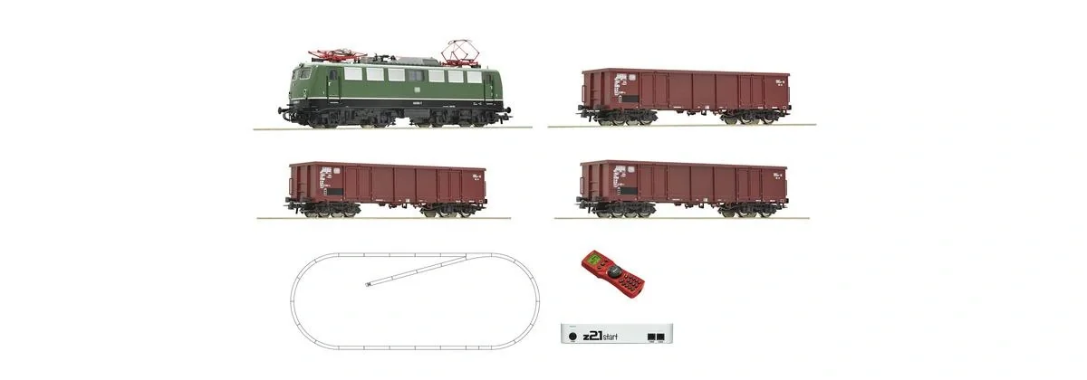 z21 start Digitalset: Elektrolokomotive Baureihe 140 mit Güterzug der Deutschen Bundesbahn - 1