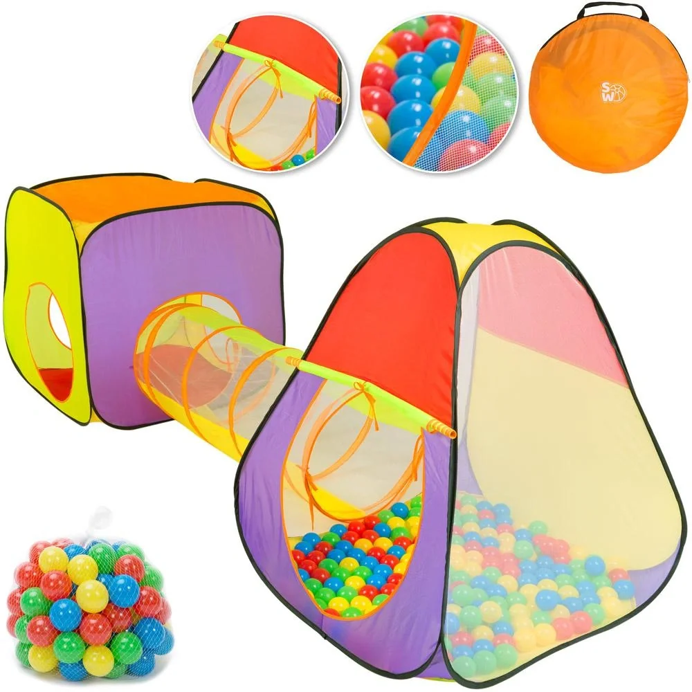 Spielwerk 3-teiliges Spielzelt mit Tunnel - 3