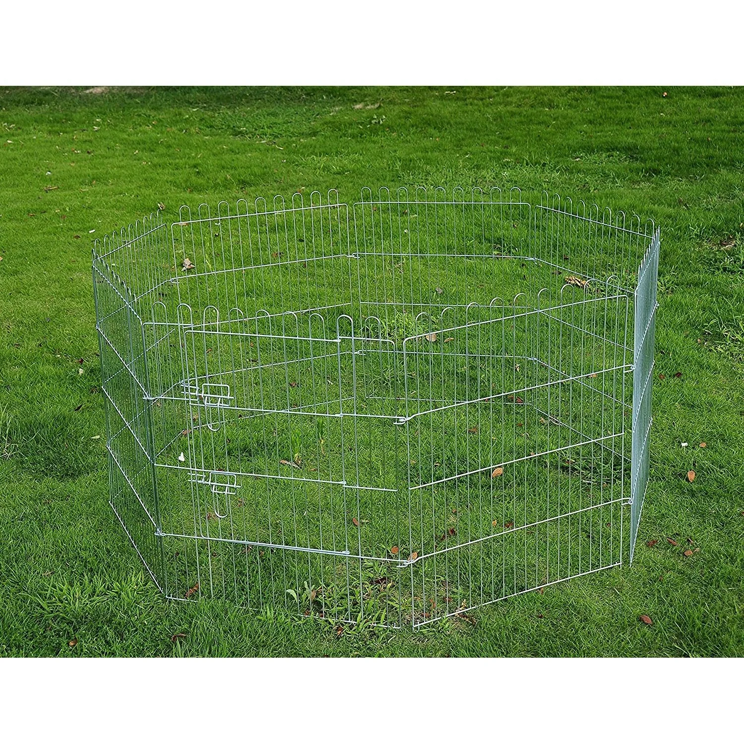 Freilaufgehege Welpenauslauf Laufstall 8-teilig 63x76cm - 7