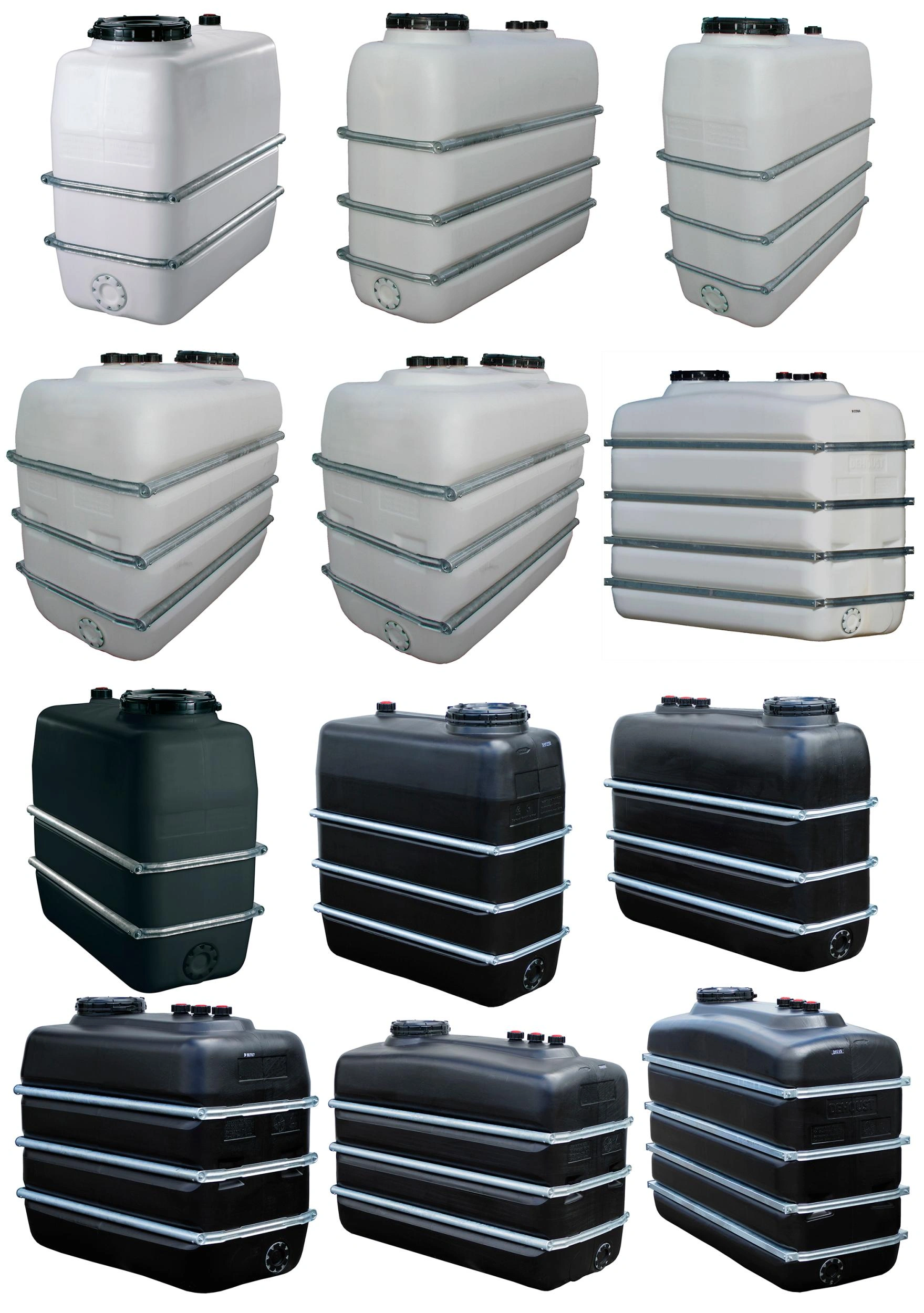 Raumspartank 4000 L, weiß - 2