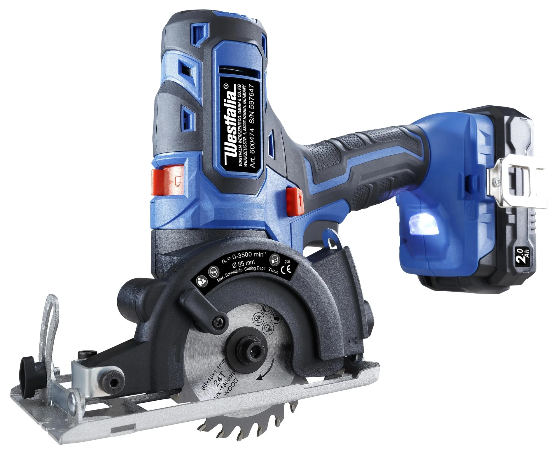 Kreissäge-Aufsatz für 3in1 18V Multi Power Tool - 4