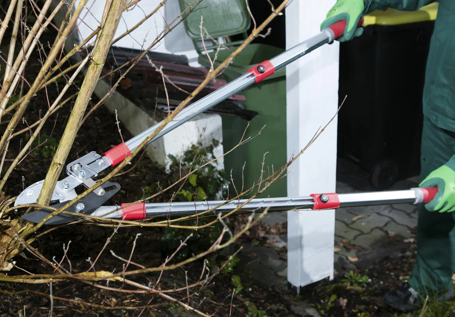 Amboss Astschere mit Ratsche und Teleskopgriff - 9