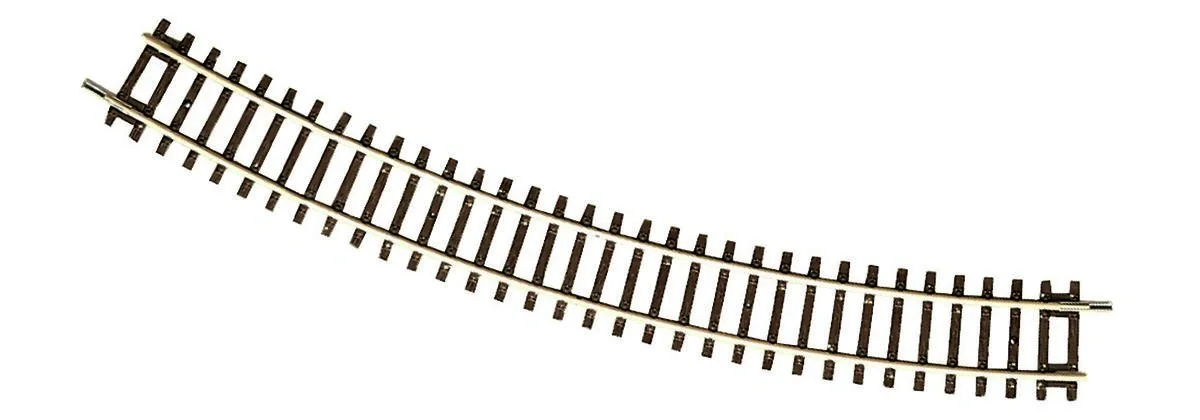 12 Stück Gebogenes Gleis R4, Radius 481,2 mm, Bogenwinkel 30° - 1
