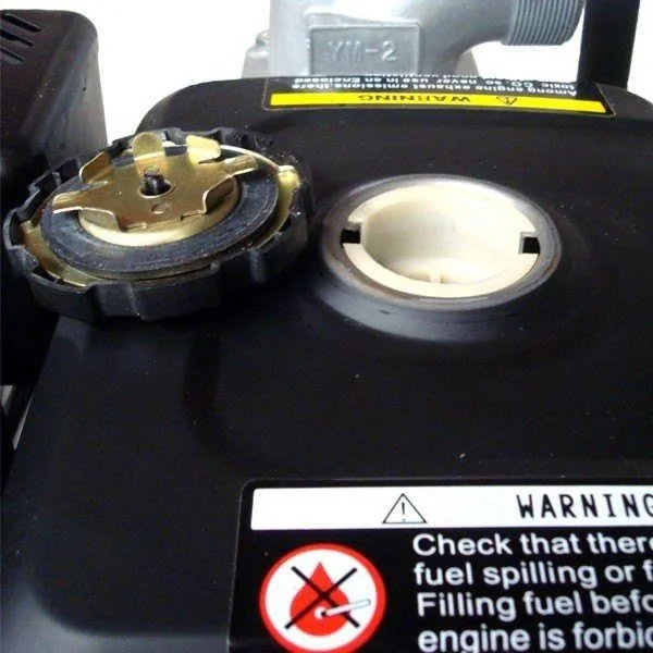 Reinwasserpumpe 80 MM (3") mit 210 ccm Benzinmotor - 8