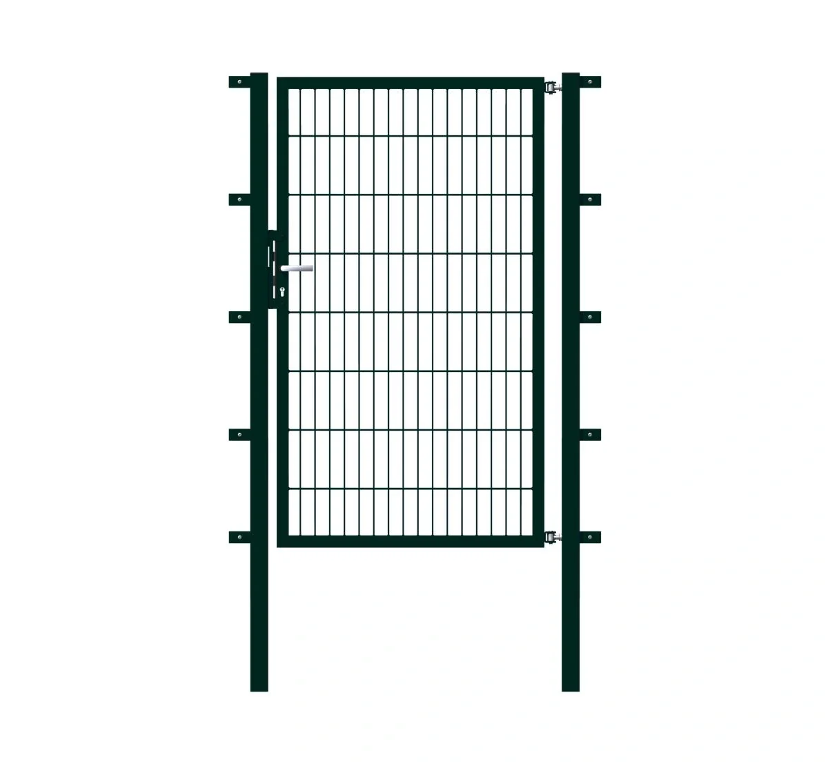 Einzeltor Flexo mit Zubehör, grün/ Breite 200 cm, Höhe 80 cm - 2