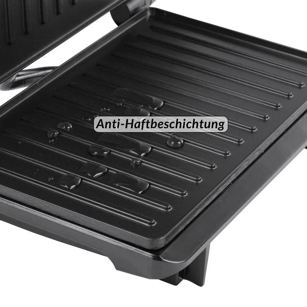 Kontaktgrill schwarz 750W - 10