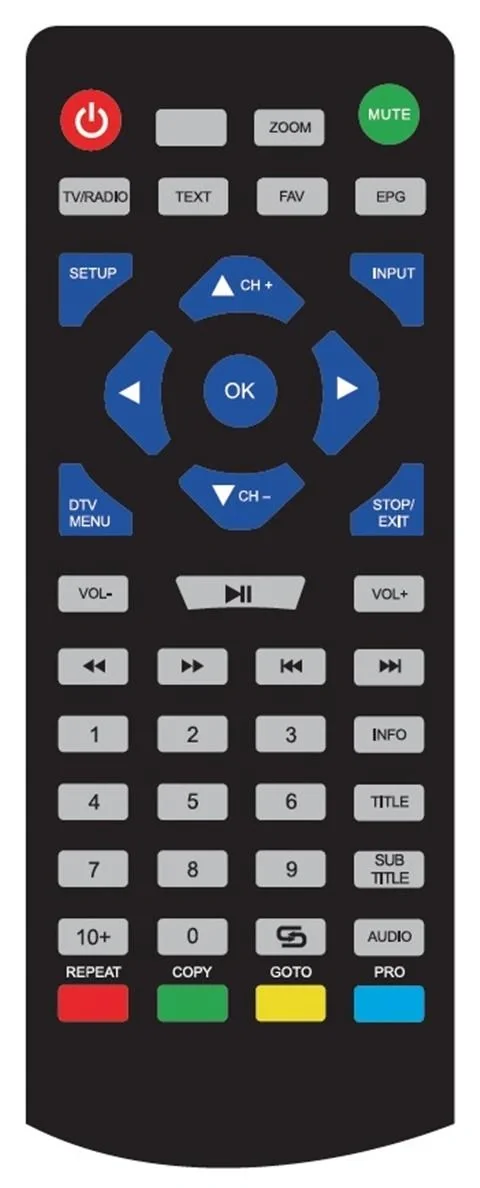 DVD-Player mit 13,3" Bildschrim, DVB-T2 HD Tuner und Gaming Funktion - 3