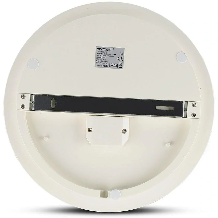VT-8066 LED-Deckenleuchte - Weiß - Rund - Geeignet für Badezimmer - 8