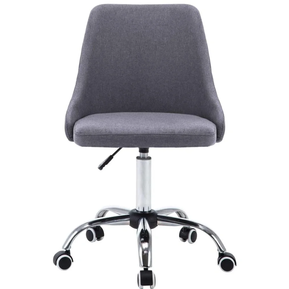 Esszimmerstühle 2 Stück Stoff dunkelgrau - 2