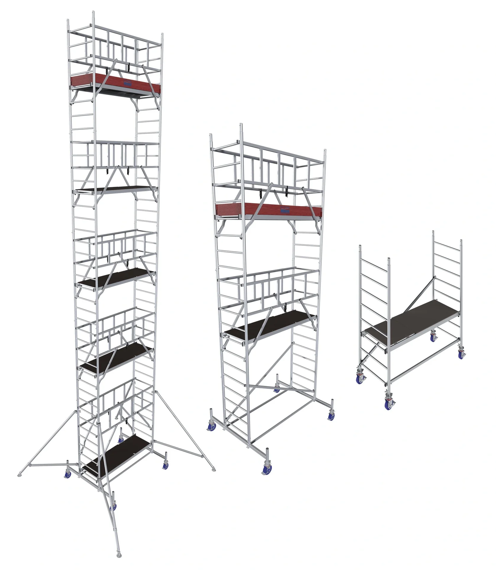 MONTO ProTec Alu-Fahrgerüst, Arbeitshöhe ca. 4,30 m - 2
