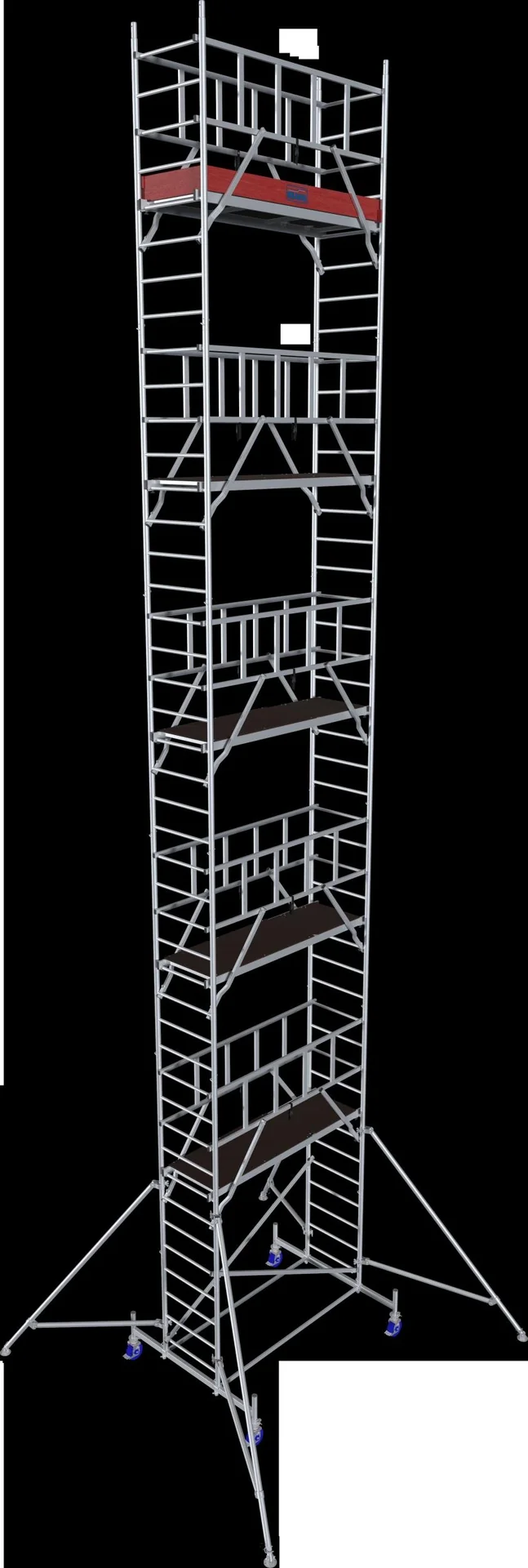 MONTO ProTec Alu-Fahrgerüst, Arbeitshöhe ca. 12,30 m - 2