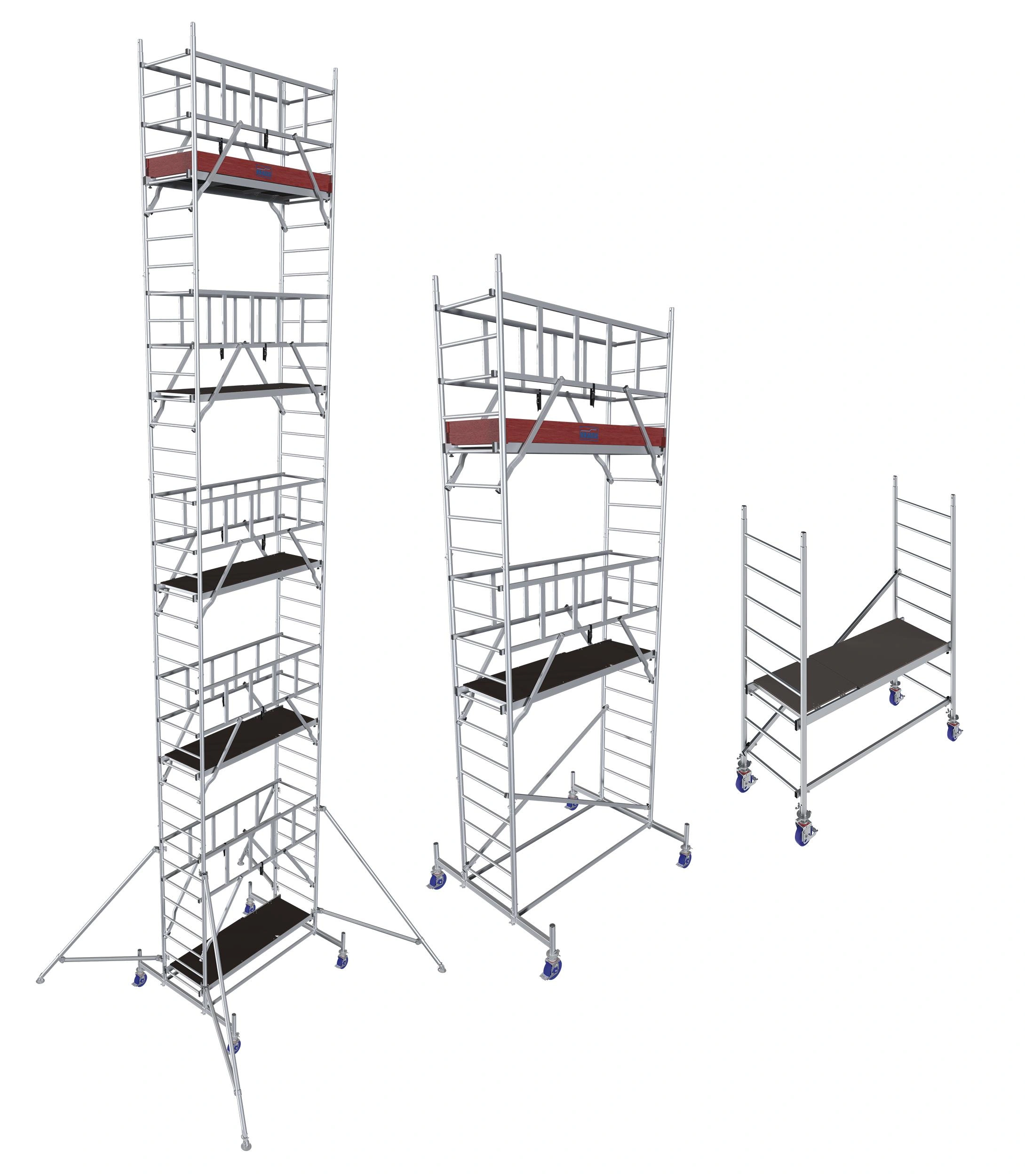 MONTO ProTec Alu-Fahrgerüst, Arbeitshöhe ca. 11,30 m - 2