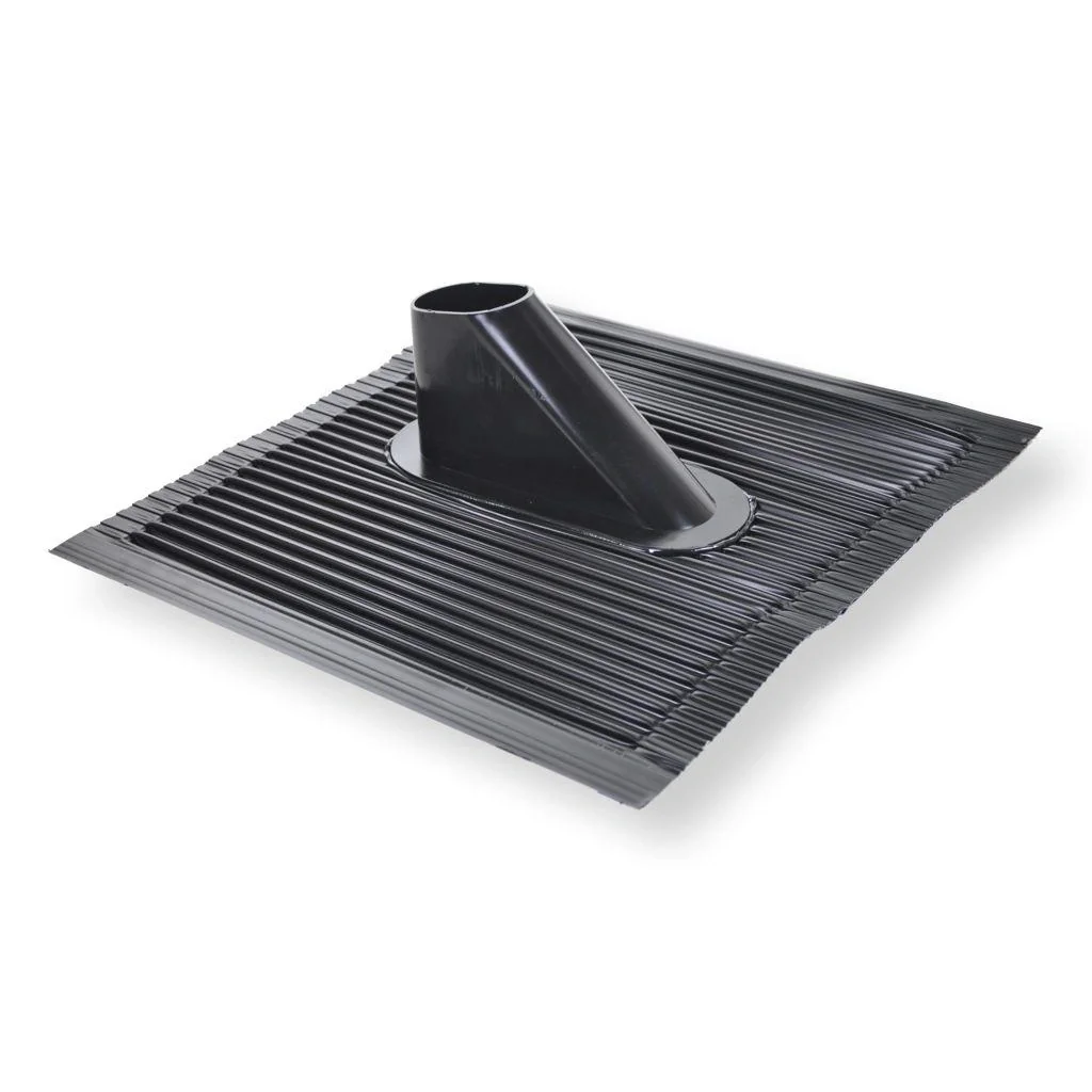 Alu-Dachziegel für Antennenmast schwarz - 2