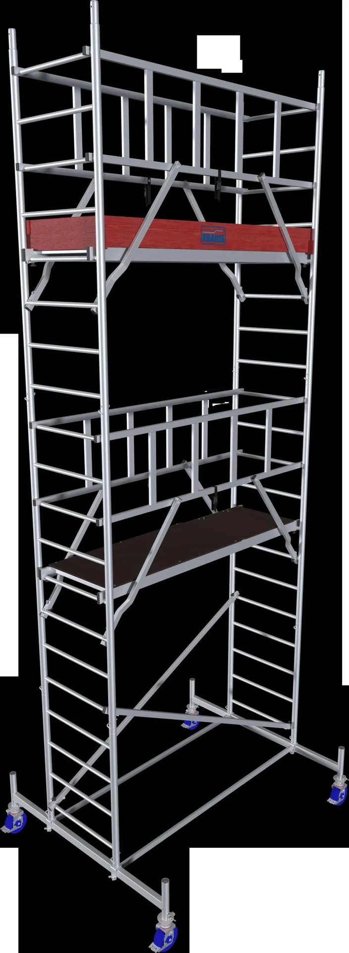 MONTO ProTec Alu-Fahrgerüst, Arbeitshöhe ca. 6,30 m - 2