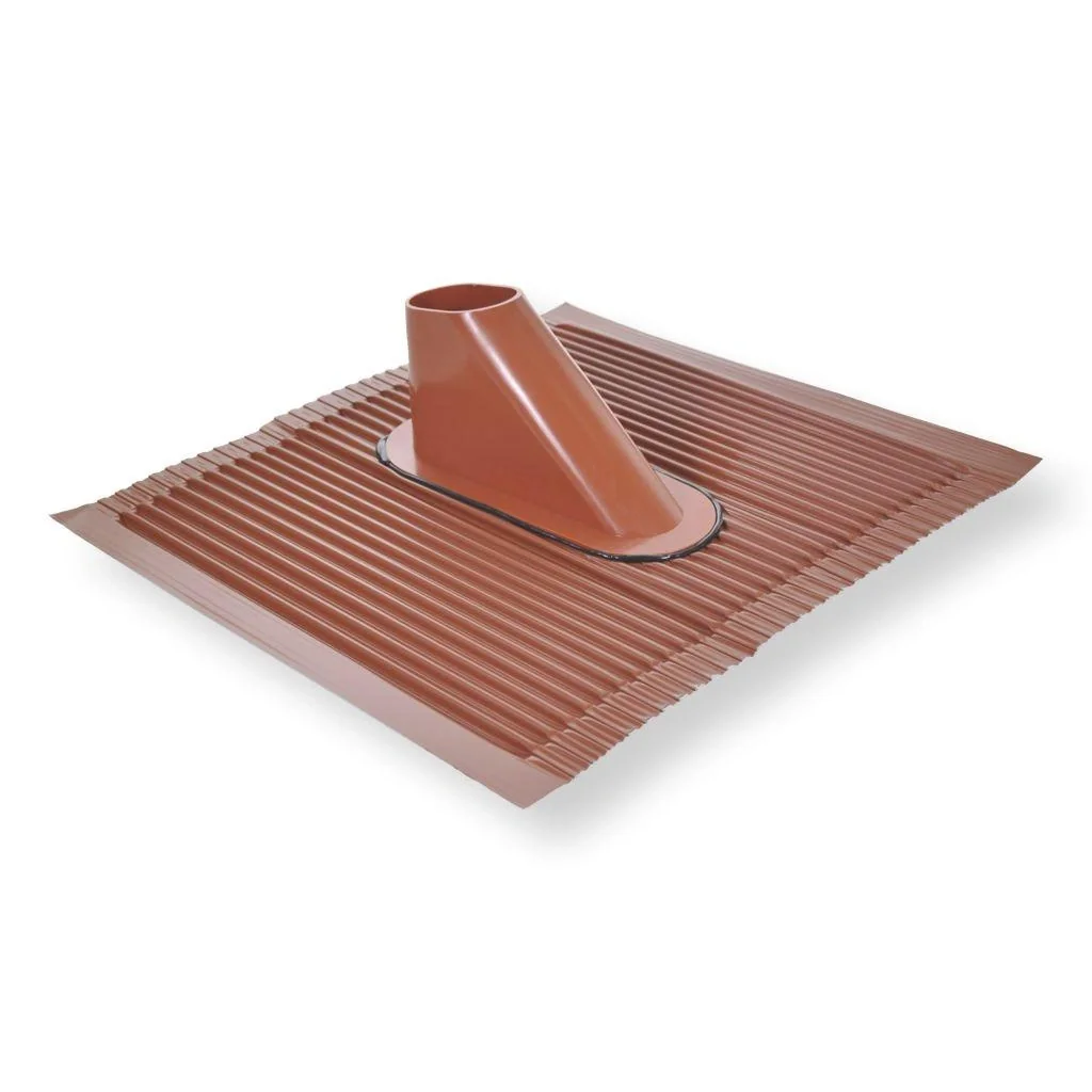 Alu-Dachziegel für Antennenmast rot - 2