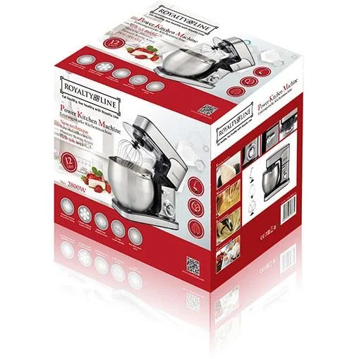Power Food Processor - 2800W - 10L - Edelstahl - 2