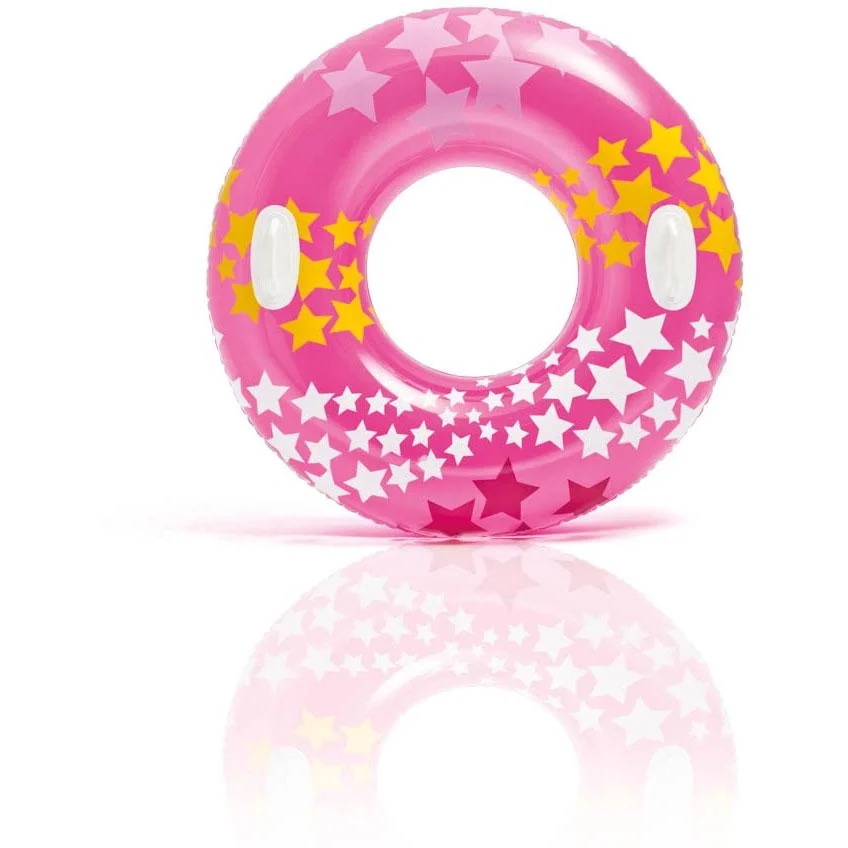 Sterne-Pool mit Griffen Ø 91cm Rosa - 1