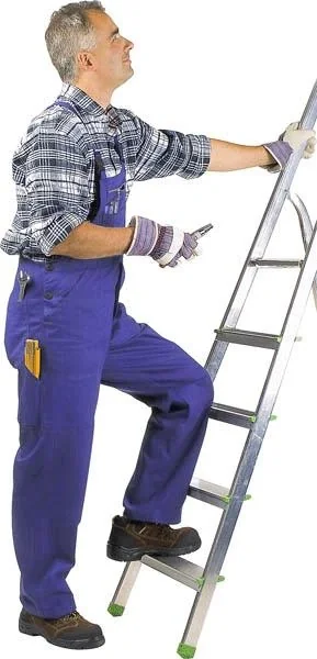 Latzhose, kornblau, Gr. 98 - 4