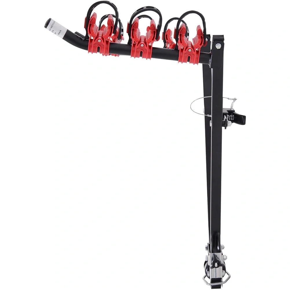 Fahrradheckträger für 3 Fahrräder Anhängerkupplungsträger Fahrradträger faltbar V-Form Metall + Kunststoff - 9