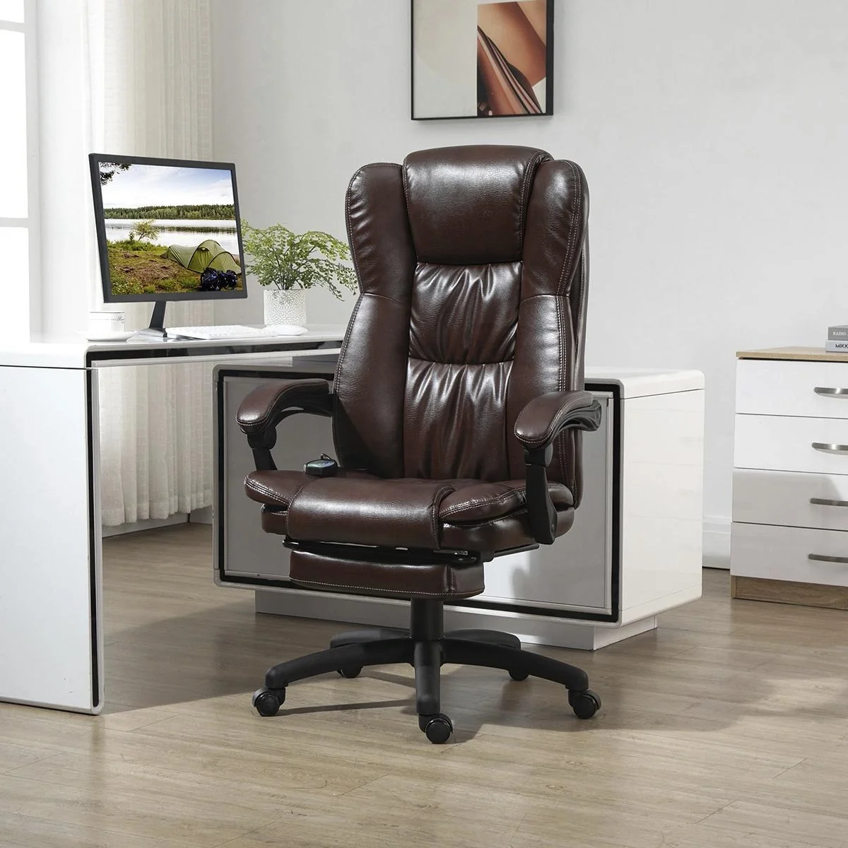 Bürostuhl 68,5 cm x 68,5 cm x 119-127 cm - 3