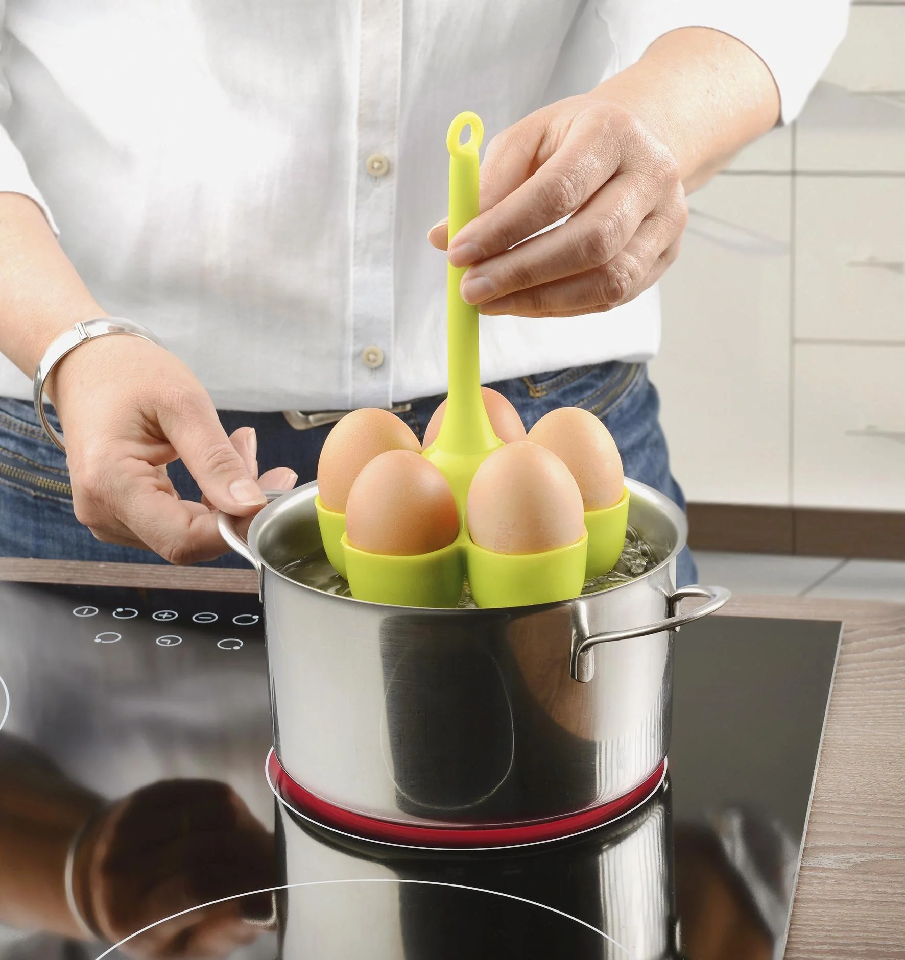 Silikon Eierhalter, 5-fach - 4