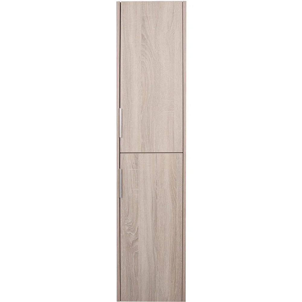 Bolo Bade Hoher Schrank Knock down li/rechts 160x35x35 l-Eiche - 7