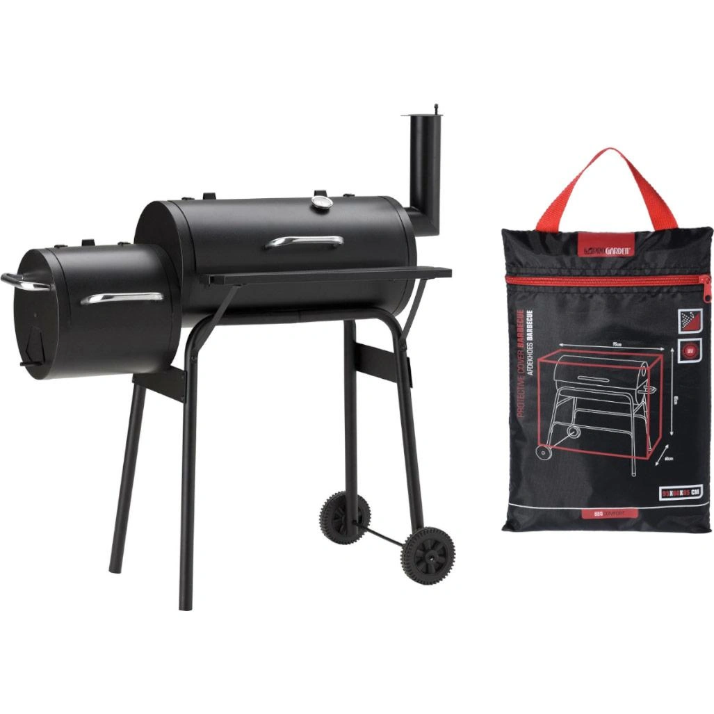 Tennesee 100 Smoker Barbecue - schwarz - Pro Garden BBQ - Schutzhülle - 1