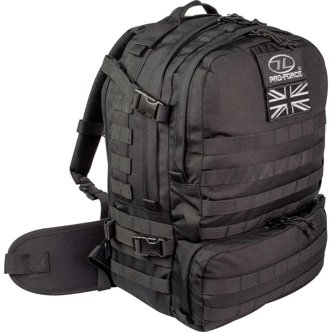 Tomahawk Elite LX Schwarzer Rucksack - 1