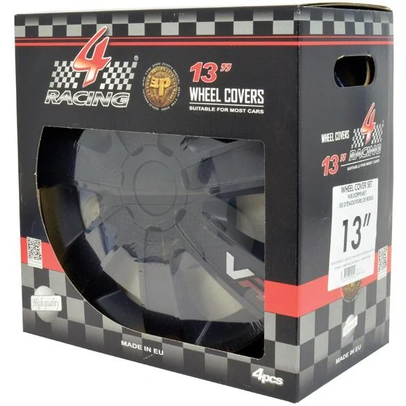 Radblendenset VR Carbon 13Zoll schwarz - 3