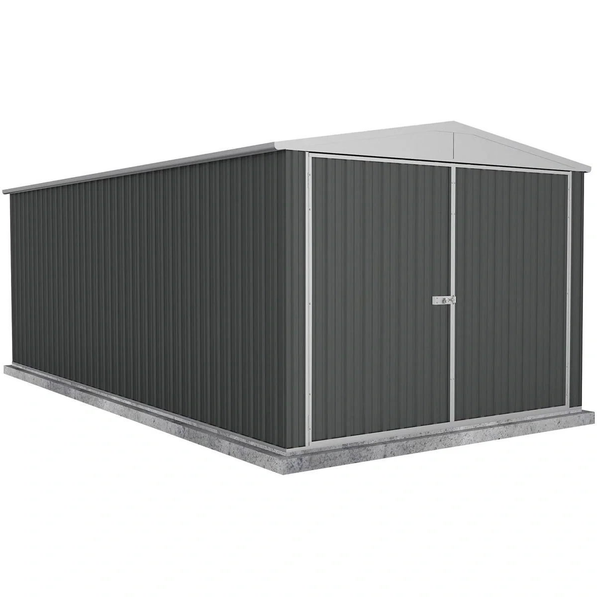 Absco Highlander MN3060HK Metallgarage - 596x300x230 cm - 2