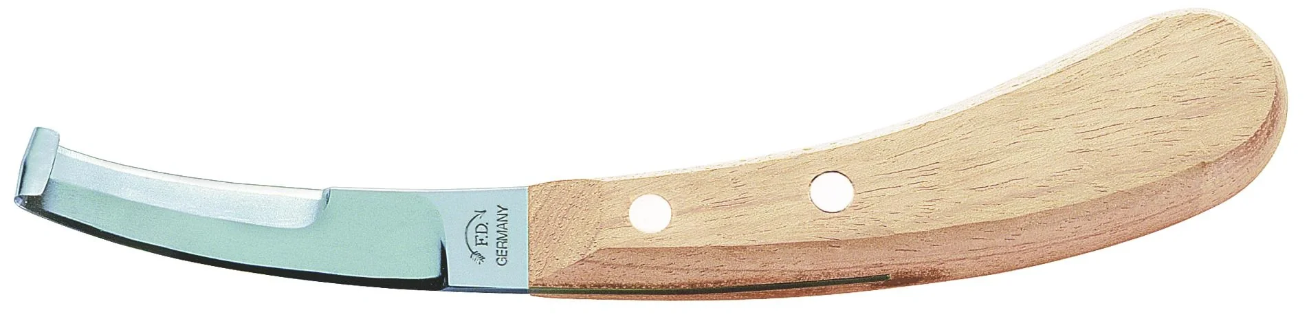 Huf- & Klauenmesser, beidseitig schneidend, breit - 3