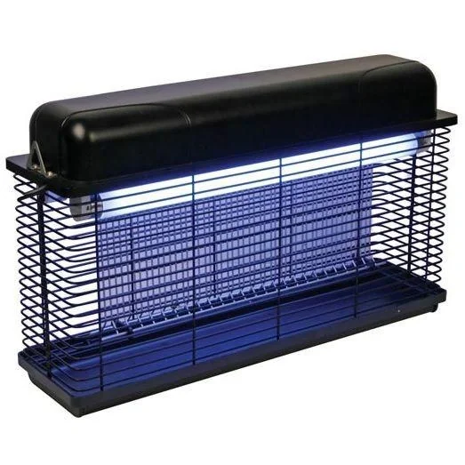 Perel elektrisches Insektizid 2 x 15 Watt Fluglampe 100 m2 IPX4 - 1