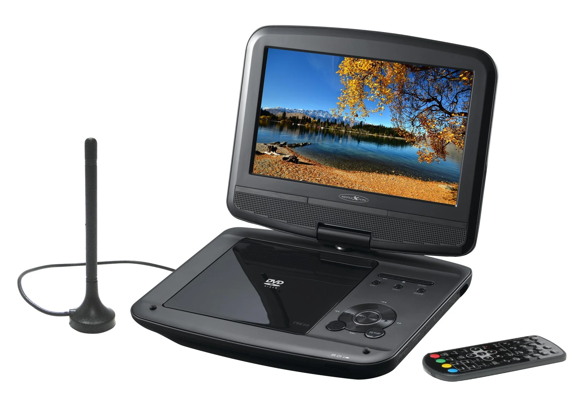 Portabler DVD-Player mit 9" LCD-Bildschirm und DVBT2 HD Tuner - 2