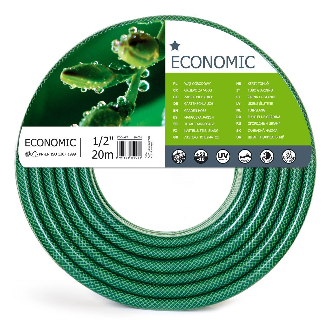 Gartenschlauch ECONOMIC 3/4" -Länge 50m - 2
