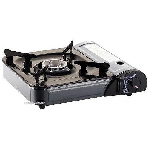 Tragbarer 1-Brenner Gas Xtra Smart Cooker - inklusive vier Gasflaschen - 5