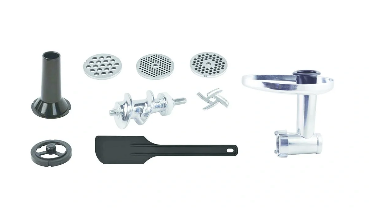 Herenthal Küchenmaschine 1900W - 3 in 1 - Silber - 4