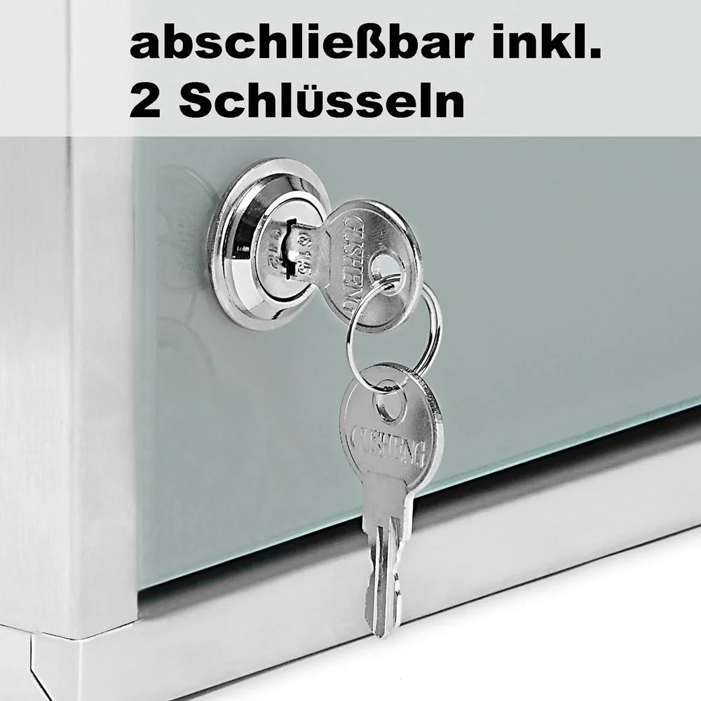 Erste-Hilfe-Medizinschrank groß mit Schlüssel - 4