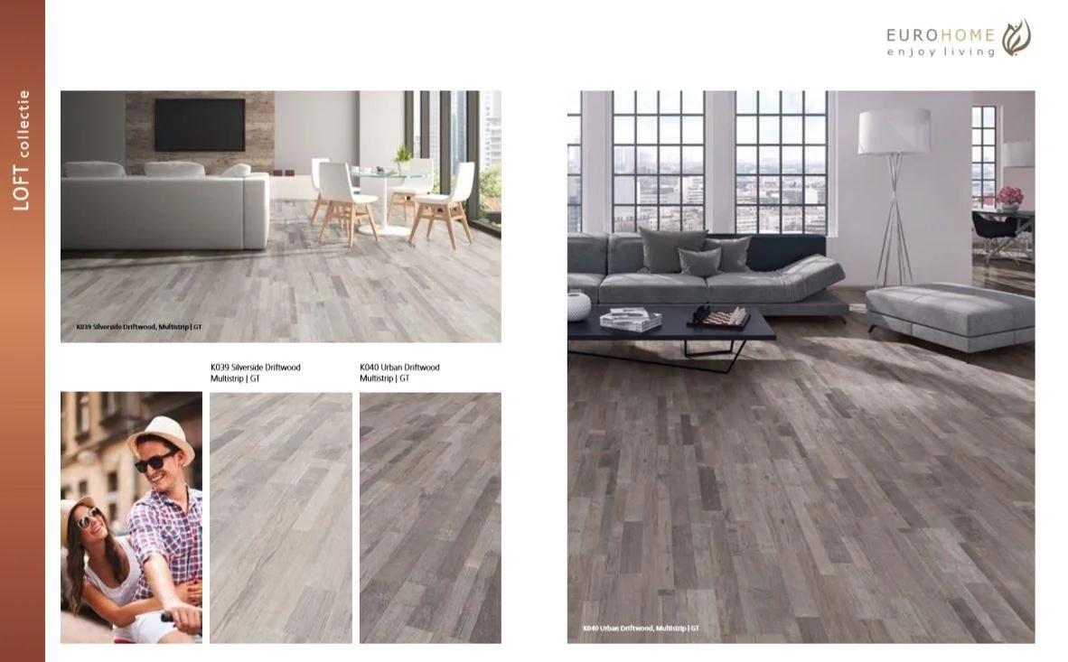 Loft Laminatboden Urban Driftwood 8 mm 2,22 m² - 5