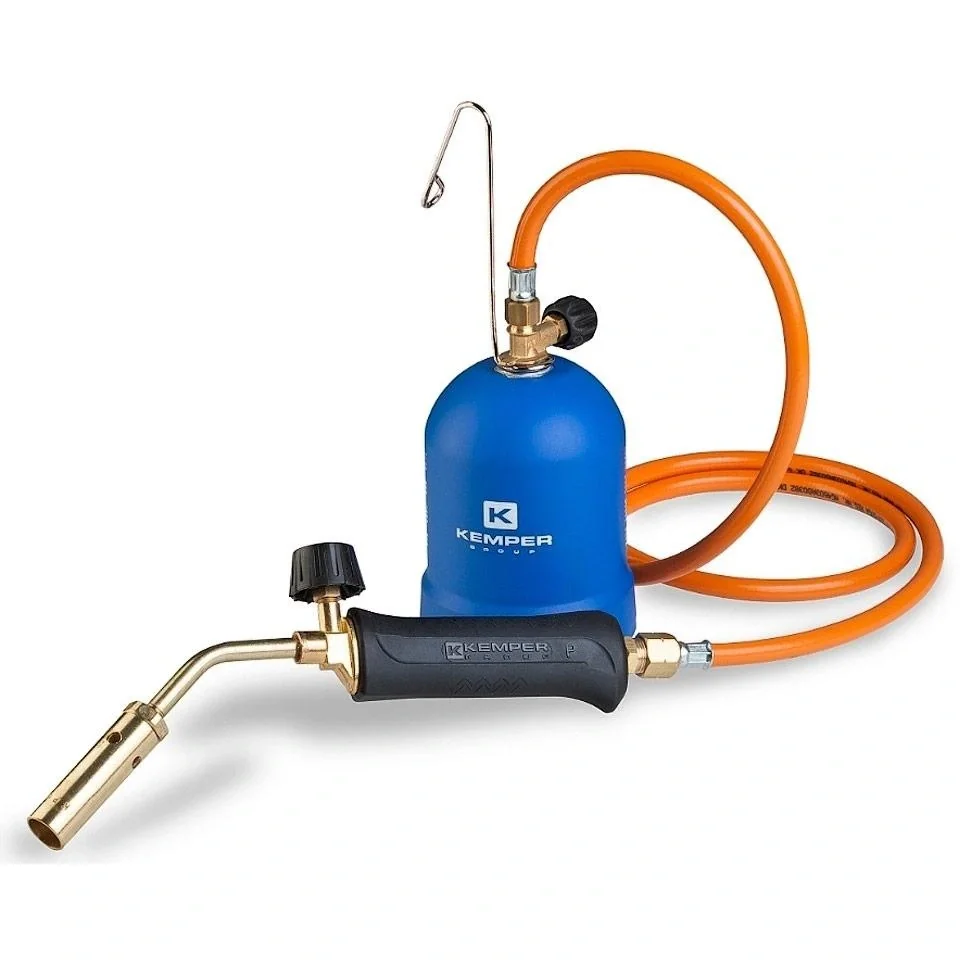 Schweißbrenner 2,2 kW - 20mm - mit 1,5 m Gasschlauch inklusive Gasfüllprikkingank - 3