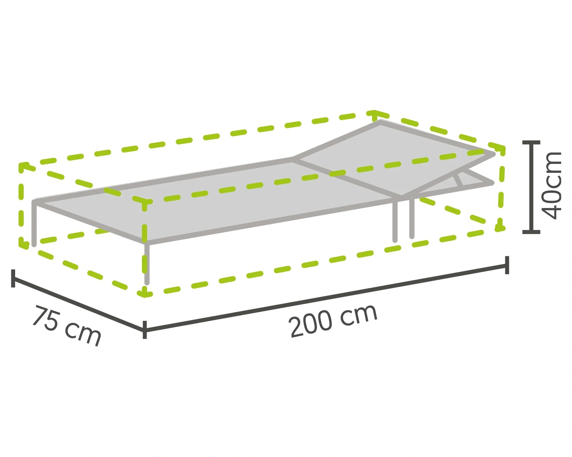 Profi-Schutzhülle für Rollliegen - 4
