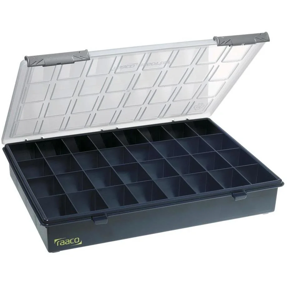 Raaco Sortimentskasten / Aufbewahrung - 32 Fächer - Blau - 1