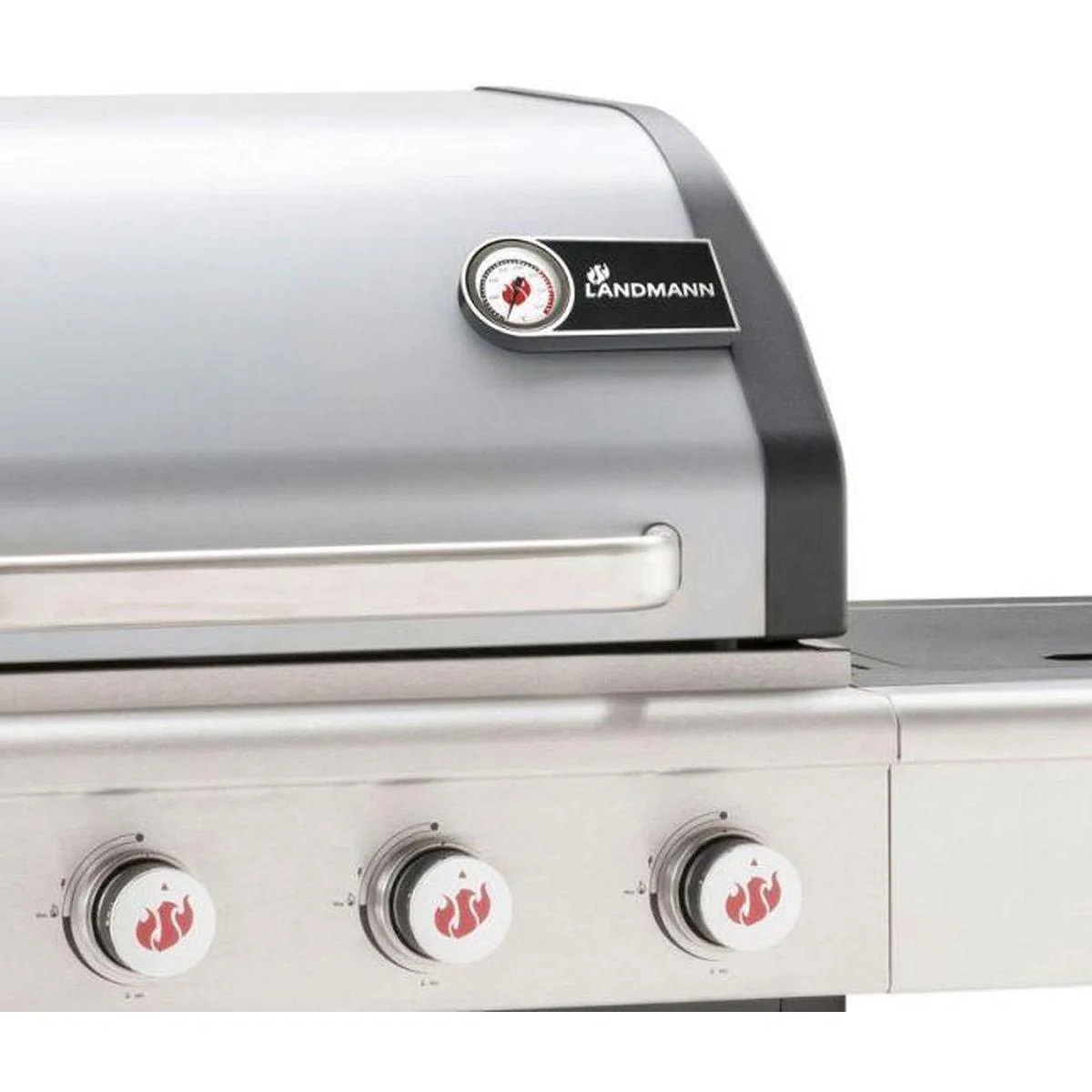 Triton 4.1 silver gas barbecue - Gasgrill - BBQ - geeignet für 12 Personen - 6