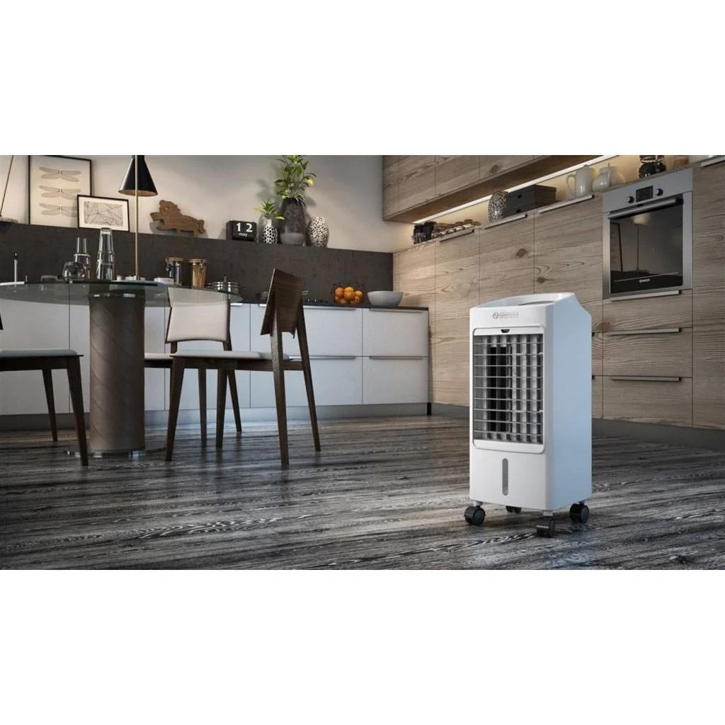 Splendid Peler 4D Aircooler inkl. Zeitschaltuhr und Fernbedienung 75 Watt 4 L max. 20 m² mit kostenlosem Handventilator - 4